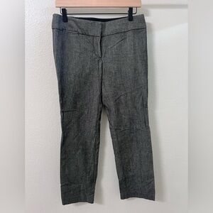 Ann Taylor Loft Marisa Slim Leg Gray Dress Pants Size 4P